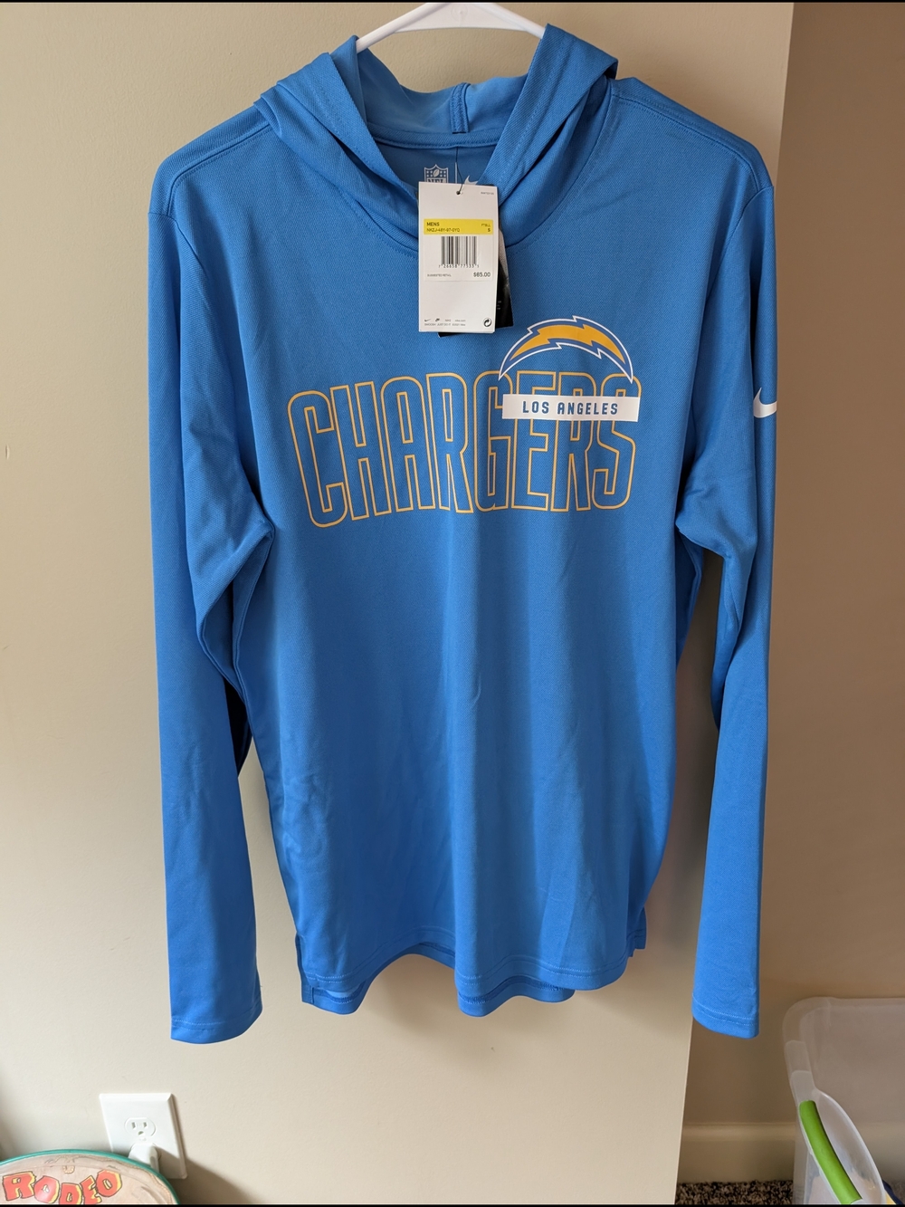 Chargers Hoodie - Nike Dry-Fit